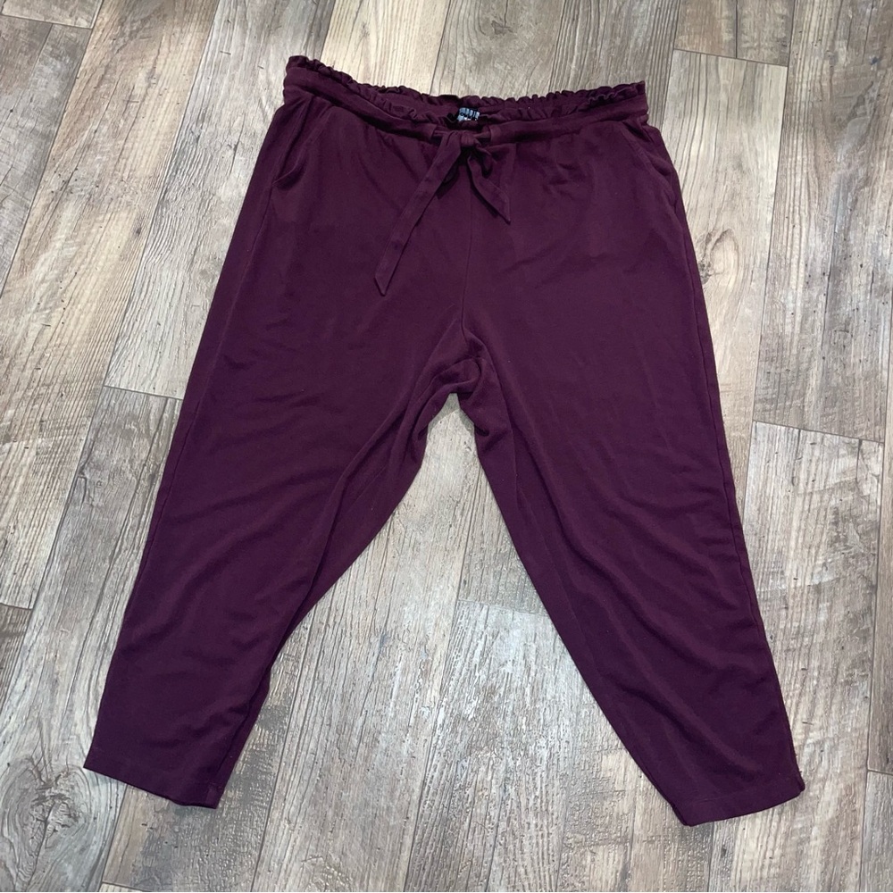 Torrid Dark Purple Cropped Pants